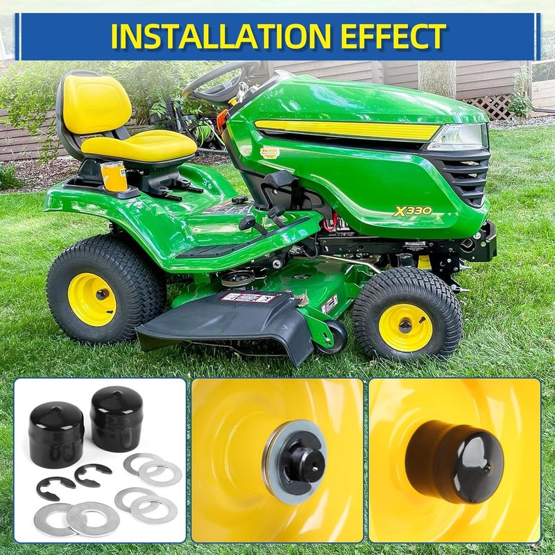 GICOOL Lawnmower Wheel Hardware Kit, Compatible with Husqvarna Craftsman AYP Poulan Huskee Jonsered 532188967 532121749 812000029 121748X 121749X 583512801 532436874 12000029 - Image 4